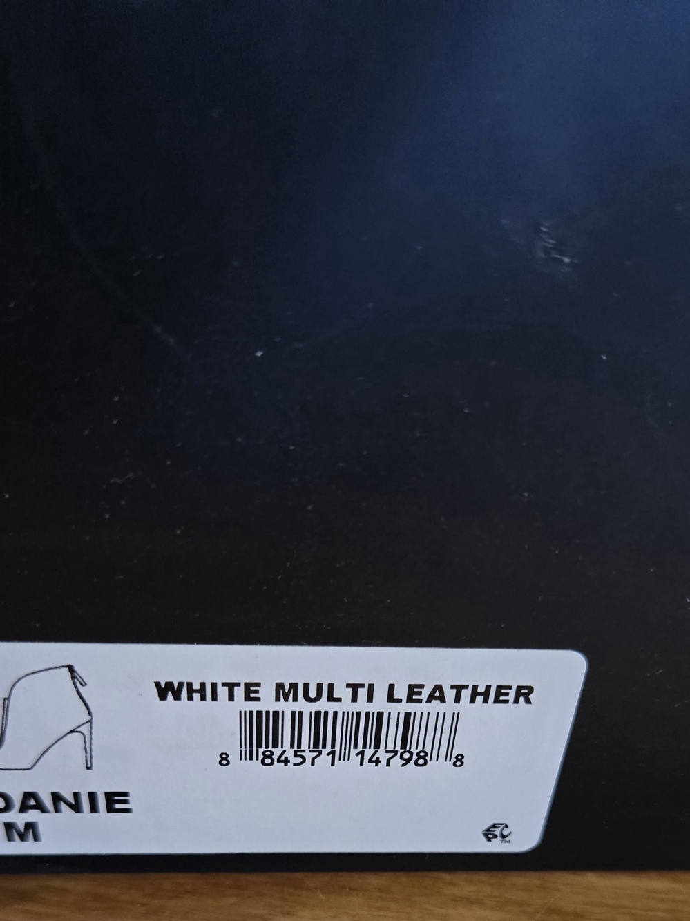 Nine West White Pointed Heel Ankle Boots - Picture 8 of 8